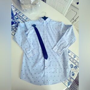 Boys dress shirt with tie